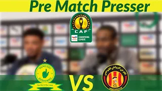 Mamelodi Sundowns VS Espérance | Pre Match press conference| Coach Rhulani Mokwena & Ronwen Williams