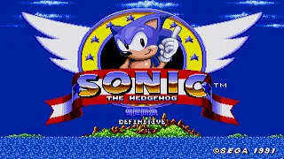 Sonic Hack Longplay Sonic 1 Defintive SHC 2021 Demo [4K]