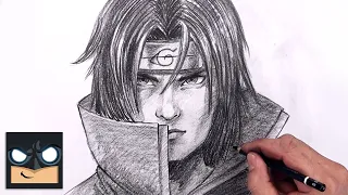 How To Draw Itachi Uchiha | Naruto Sketch Tutorial