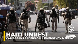 Haiti unrest: Caribbean leaders call emergency meeting