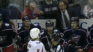 Ovechkin and Tortorella shouting match after Calvert ejection