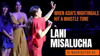 DID LANI MISALUCHA JUST HIT A WHISTLE NOTE @ HISTORIC DAR CONSTITUTION HALL IN WASHINGTON, DC?