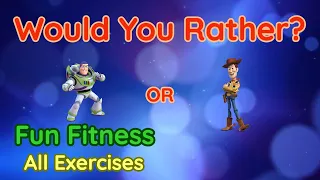 Would You Rather?? WORKOUT - At Home Fun Fitness Activity for the Family - Physical Education