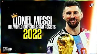 Lionel Messi ★ All World Cup 2022 Goals And Assists | English Commentary - HD