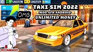 Taxi Sim 2022 Mod Apk Unlimited Money Android Gameplay