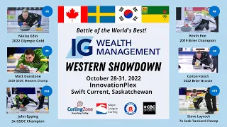 Niklas Edin vs. Kevin Koe - FINAL - IG Wealth Management Western Showdown