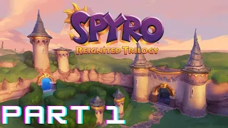 Let's Play: Spyro the Dragon - Reignited Trilogy - Part 1 (Artisans World)