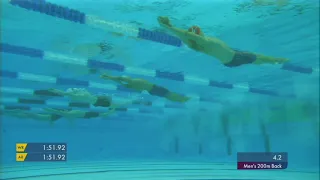 Men's 200 Backstroke Heat 5 - 2021 U.S. OLYMPIC TEAM TRIALS WAVE I