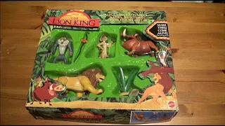 Kitwana's Toys #94: 1994 Mattel Disney The Lion King Action Figures Set #66378 Simba, Timon, Pumbaa