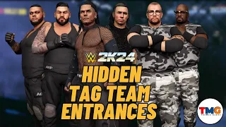WWE 2K24 : Did you know? Hidden Preset Tag Team Entrances