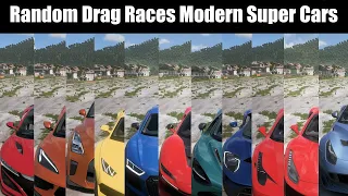Forza Horizon 5 Random Drag Races Modern Super Cars - Drag Races #1