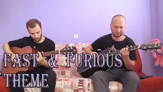 Fast & Furious theme (acoustic guitar cover, tabs)