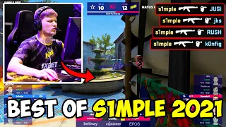 When s1mple goes GODMODE in 2021