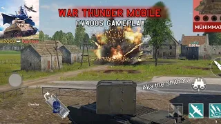 Fv4005 gameplay - War Thunder mobile (alpha)