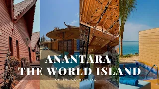 Maldives Vibe in Dubai - Anantara the World Island | Travel Vlog | | On the Go with Jyo