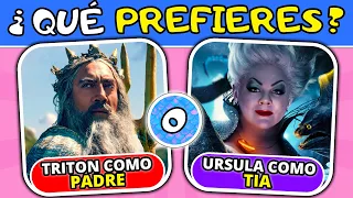 ¿Qué Prefieres? La Sirenita Película 🧜‍♀️