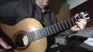 La cima del cielo Ricardo Montaner cover guitarra fingerstyle