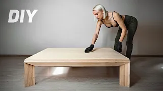 She made an extending table | Handmade