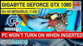 Fix your PC: Gigabyte AORUS GTX 1080 Ti won't turn on due to GPU Core problems!