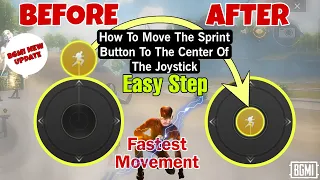 HOW TO SPRINT BUTTON TO THE CENTER OF THE JOYSTICK 🔥| Part-3 | स्प्रिंट बटन को सेंटर में कैसे करें?