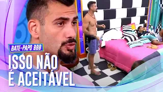 NIZAM VÊ MOMENTO EM QUE FALA SOBRE CORPO DE YASMIN BRUNET E SE DESCULPA! 💥 | BATE-PAPO BBB