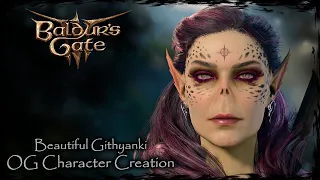 BALDUR'S GATE 3 || Beautiful Githyanki [Original Character #175] - Female Character Creation