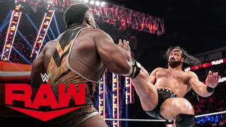 Drew McIntyre drops Big E with Claymore after clash with Usos: Raw, Oct. 11, 2021