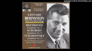 Beethoven - Symphony nº 7 - Leonard Bernstein - Boston Symphony Orchestra (1957)