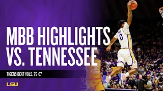 No. 21 LSU defeats No. 18 Tennessee, 79-67 | Full Game Highlights