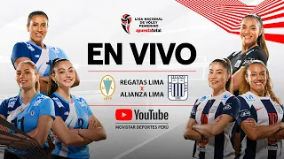 REGATAS LIMA vs. ALIANZA LIMA [EN VIVO] sigue el partido por la fecha 11 | LNSV 🏐👋