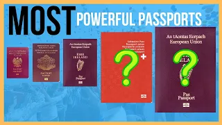 Most powerful passports in the world 2021| Passports ranking by countries