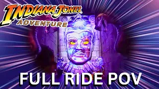 [4K] Indiana Jones Ride - POST REFURBISHMENT | 4K 60FPS POV | Disneyland Park, California