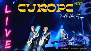 EUROPE | Full Live Uncut | HDR | Dolby Vision | @gronalundstivoli  Stockholm 🇸🇪 22-9-22