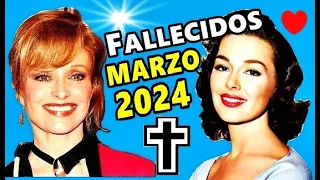 Famosos Fallecidos en Marzo del 2024.