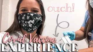 MY COVID VACCINE EXPERIENCE | Pfizer Vaccine, Side Effects, Skin Rash... | Nursing School Vlog 2021