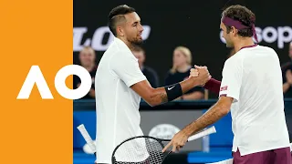 Roger Federer and Nick Kyrgios raise $35,000 for Bushfire Relief | Australian Open 2020