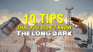 10 Tips you DIDN'T KNOW in The Long Dark