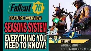 Fallout 76 - SEASONS System (Season Pass) - Everything You Need to Know! | Feature Overview