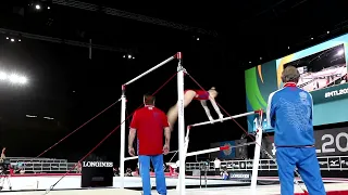 Angelina Melnikova - Bars, Russia - Official Podium Training - 2017 World Championships