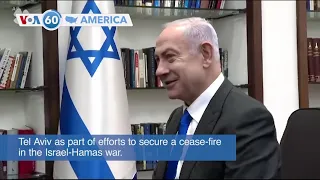 VOA60 America - Blinken In Israel to Push for Gaza Cease-Fire