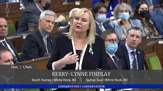 Kerry-Lynne Findlay DESTROYS Liberals for disrespecting Canadian Military