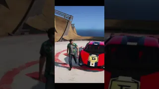 GTA 5 TECHNO GAMERZ NEW LAMBORGHINI SIAN VS MEGA RAMP | #Shorts | nuclear vishu