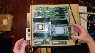 Особенности сборки серверной материнской платы Supermicro H11DSI