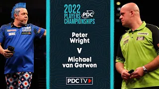 Wright v Van Gerwen | Final | 2022 Players Championship Ten