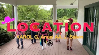 LOCATION - KAROL G, Anuel AA, J. Balvin 🤠| Zumba | Cardio Dance |