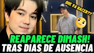 REAPARECE DIMASH DESPUÉS DE DÍAS DE AUSENCIA - NOTICIAS