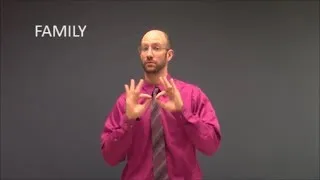 Family Signs in ASL - American Sign Language