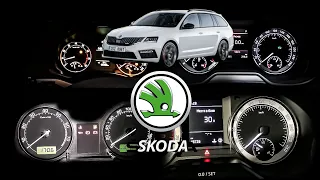 Skoda Octavia acceleration battle