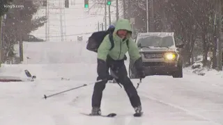 Seattle, WSDOT snow response