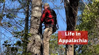 My Life in Appalachia 19 | Climbing Tall Trees, Finding Icicles, Making Music, and Eating Good Food